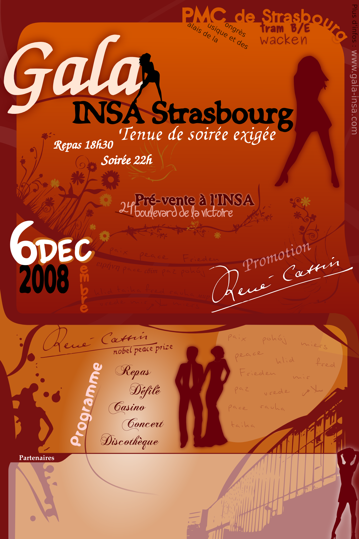 Affiche gala 2008